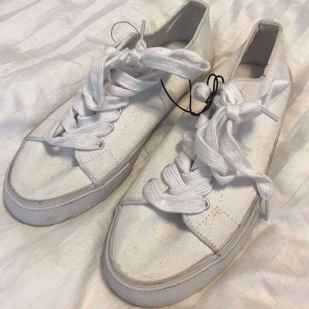Basic White Sneakers - image 1